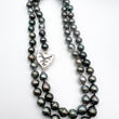 Load image into Gallery viewer, Tahitian Pearl and Kalo Clasp Necklace