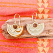 Load image into Gallery viewer, Kamehameha 'Ahu'ula Earrings Vermeil