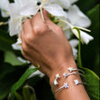 Load image into Gallery viewer, Naupaka Cuff Bracelet