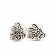 Load image into Gallery viewer, Monstera Earrings Small