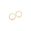 Load image into Gallery viewer, O Earrings - Vermeil