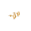 Load image into Gallery viewer, Square Earrings - Vermeil