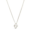 Load image into Gallery viewer, Double Pyramid Necklace