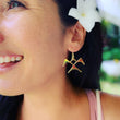 Load image into Gallery viewer, 'Iwa Ne'ekau Earrings Vermeil