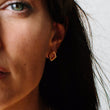 Load image into Gallery viewer, Square Earrings - Vermeil