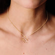 Load image into Gallery viewer, Cube Necklace - Vermeil