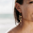 Load image into Gallery viewer, Heliconia Earrings Vermeil