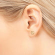 Load image into Gallery viewer, Pyramid Earrings - Vermeil