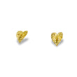 Load image into Gallery viewer, Anthurium Mini Stud Earrings Vermeil