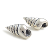Load image into Gallery viewer, Pyramid Shell Earrings