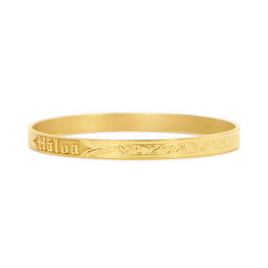 Hāloa 14k gold Hawaiian Heirloom Bracelet