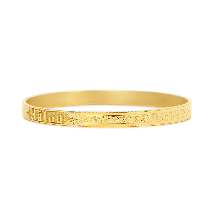 Hāloa 14k gold Hawaiian Heirloom Bracelet