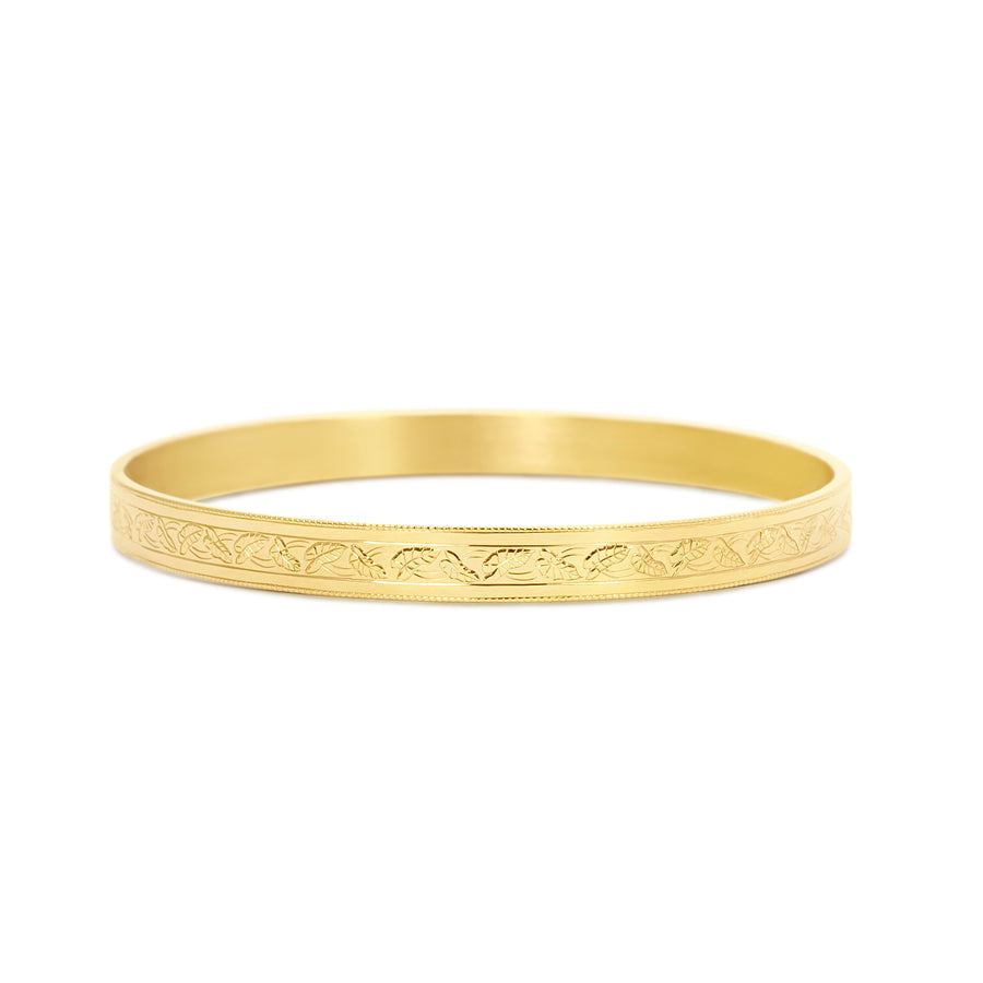 Hāloa 14k gold Hawaiian Heirloom Bracelet