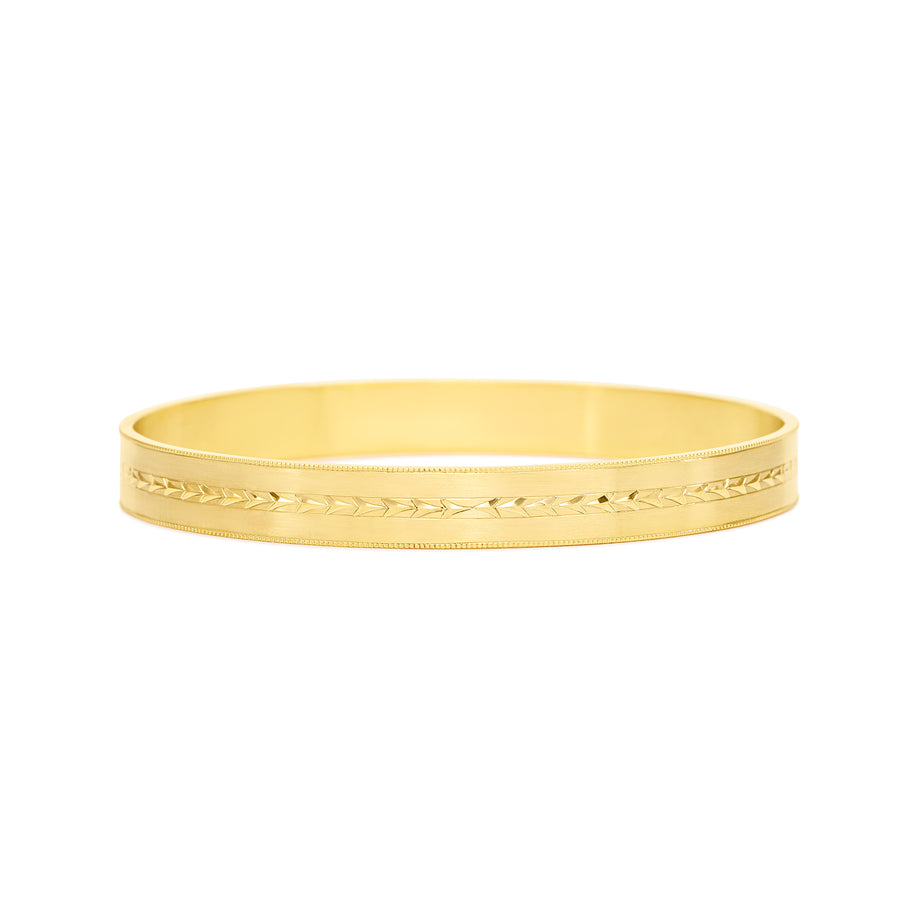 Ihe Kaka'i 14k Gold Hawaiian Heirloom Bracelet