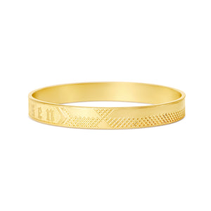 Kukuluokalani 14k gold Hawaiian Heirloom Bracelet