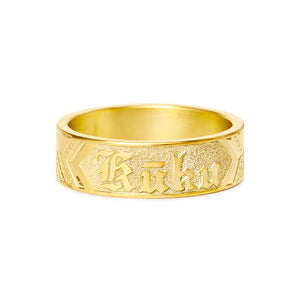 Kukuluokalani 14k gold Hawaiian Heirloom Ring