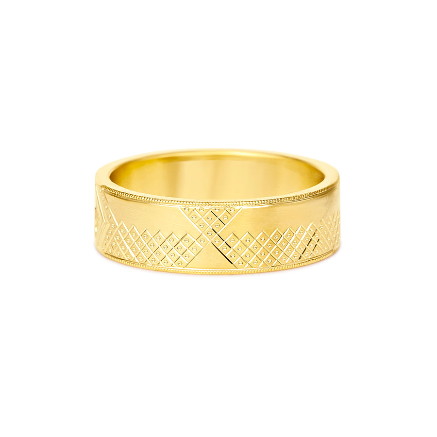 Kukuluokalani 14k gold Hawaiian Heirloom Ring