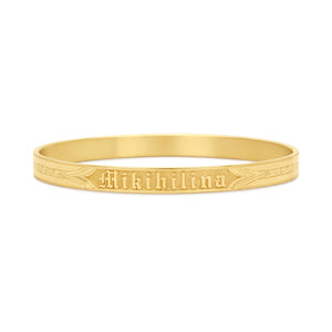 Hāpu'u 14k Gold Hawaiian Heirloom Bracelet