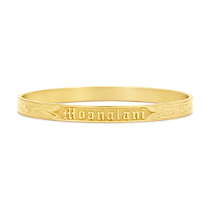 Hāloa 14k gold Hawaiian Heirloom Bracelet