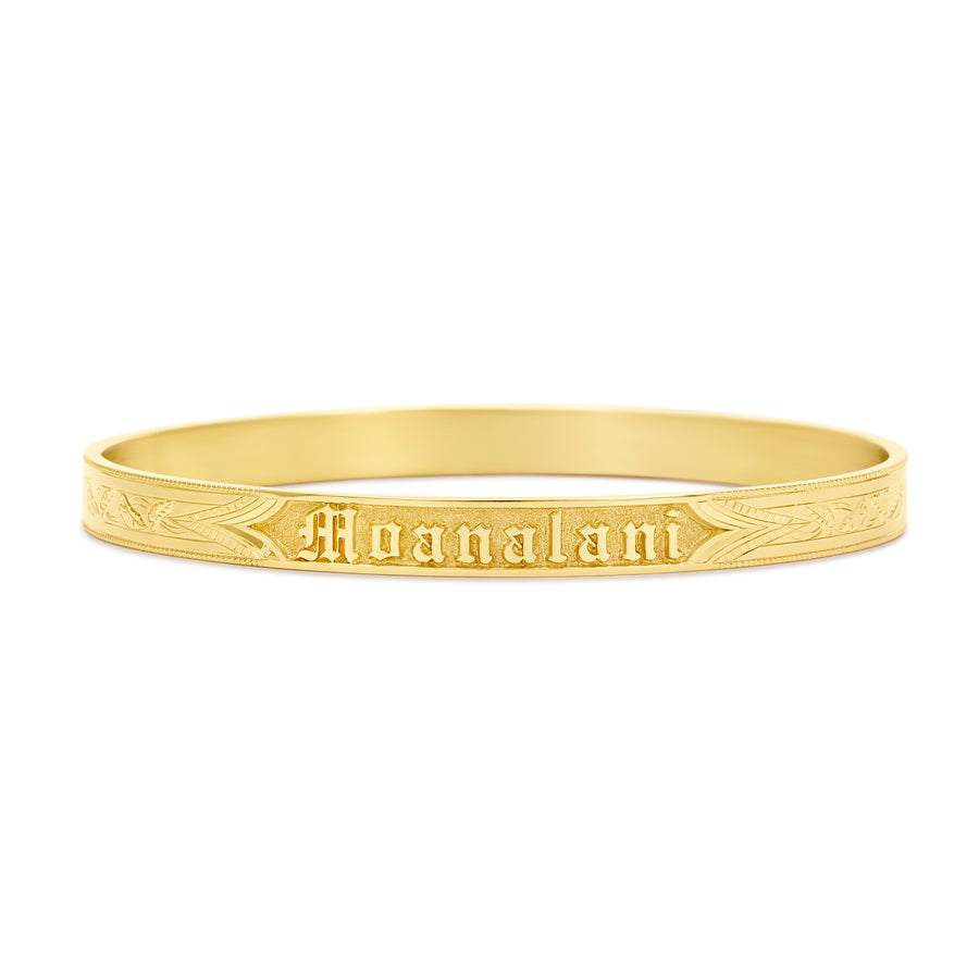 Hāloa 14k gold Hawaiian Heirloom Bracelet