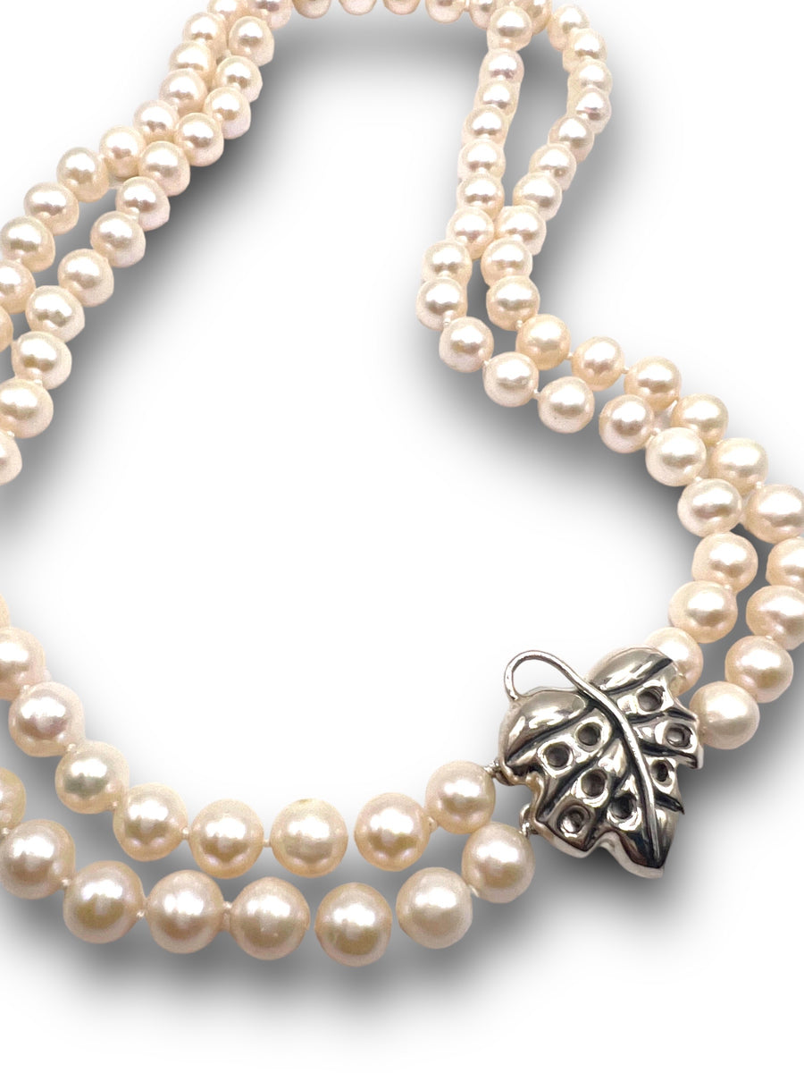 Buy Venus Gems Gallery Pearl Necklace Original Certified 54 Beads Cultured  South Sea Freshwarer Akoya Pearl Sacche Moti Ka Haar Sucche Moti Pearl  Necklace Set For Women & Girls गोल्डन पर्ल नेकलेस