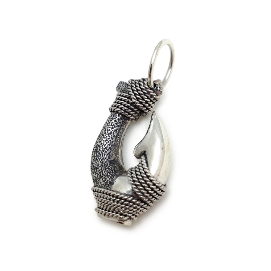 Fish Hook Pendant Small – Paradisus Jewelry Fish Hook Pendant Small – Paradisus Jewelry