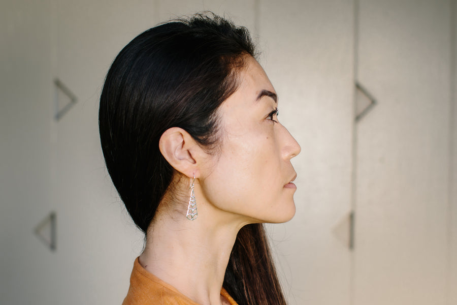 ʻIe’ie Earrings Large