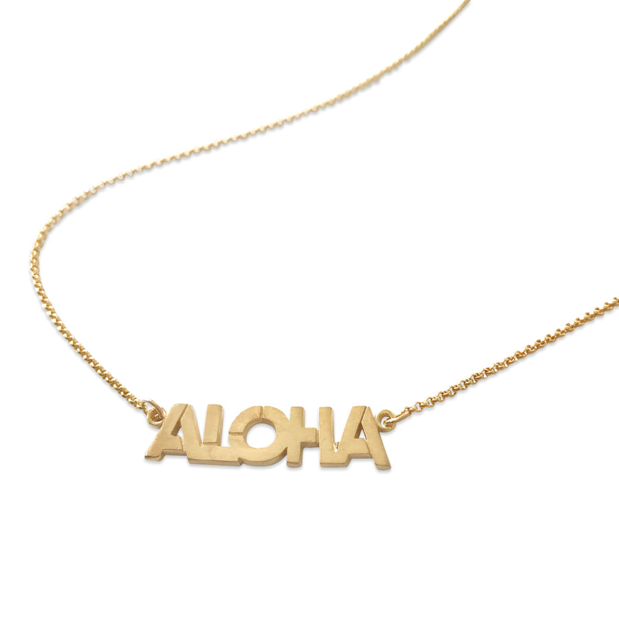 Aloha Necklace - Vermeil
